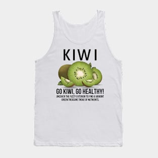 Kiwi Fruit With Health Benefits Tank Top